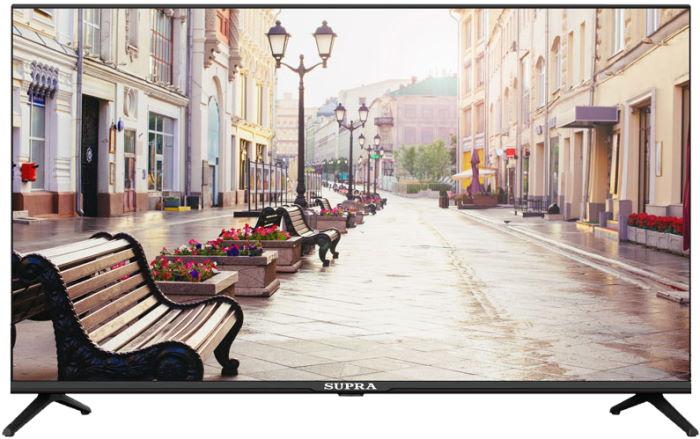 Фото Телевизор LED Supra 43" STV-LC43LT00100F черный/FULL HD/50Hz/DVB-T/DVB-T2/DVB-C/USB (RUS)