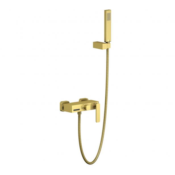 Фото Смеситель для ванны с душем Timo Torne (4314/17Y) золото матовое