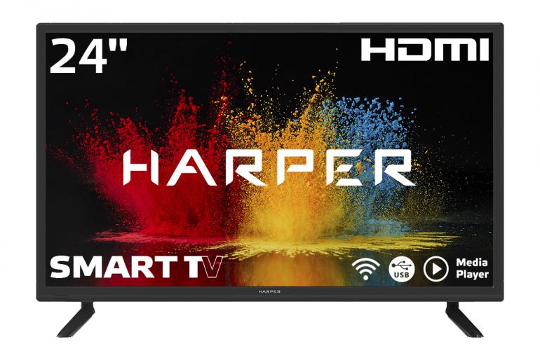 Фото LED Телевизор HARPER 24R490TS 24" Smart TV