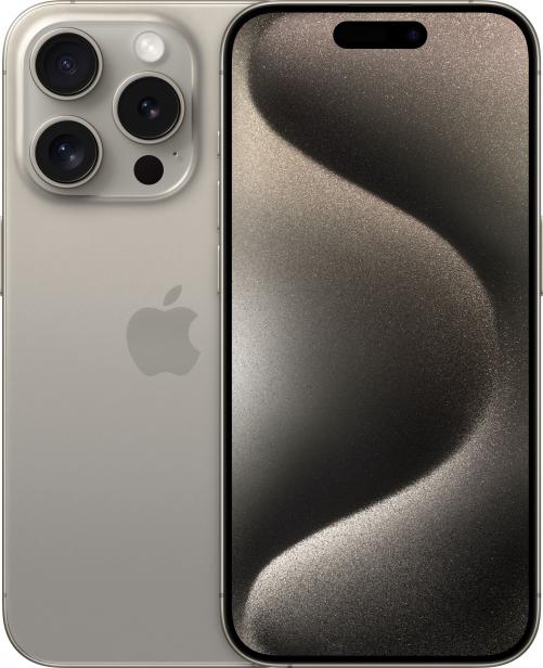 Фото Смартфон Apple iPhone 15 Pro 128Gb, nano-SIM + eSIM Natural Titanium
