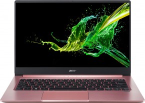 Ультрабук Acer Swift 3 SF314-57-527S Core i5 1035G1/8Gb/SSD256Gb/Intel UHD Graphics/14"/IPS/FHD (1920x1080)/Windows 10 Single Language/pink/WiFi/BT/Cam