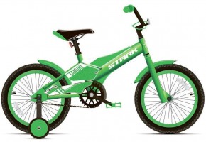Велосипед Stark20 Tanuki 16 Boy зелёный/белый