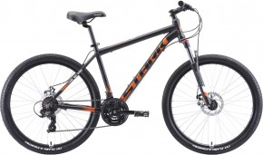Велосипед Stark20 Indy 26.2 D чёрный/оранжевый/белый 20"