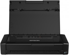 Epson WorkForce WF-100W C11CE05403 {A4; 4-цветная система печати; 14 стр/мин;Wi-Fi;USB 2.0 (аккумулятор в комплекте)}