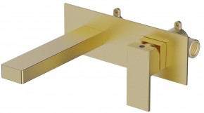 Смеситель для раковины встроенный Timo Selene золото матовое (2071/17SM)