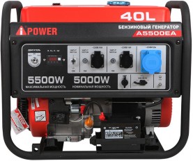 Портативный бензиновый генератор A-iPower A5500EA
