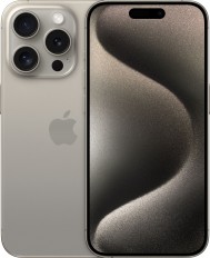 Смартфон Apple iPhone 15 Pro 128Gb, nano-SIM + eSIM Natural Titanium