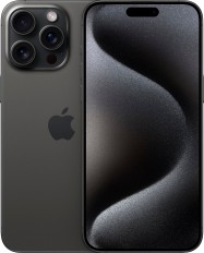 Смартфон Apple iPhone 15 Pro Max 256Gb, nano-SIM + eSIM Black Titanium