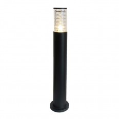 Наземный высокий светильник 1507 TECHNO черный