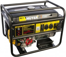 Бензиновый генератор Huter DY8000LX (6500 Вт)
