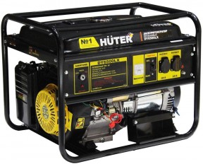 Бензиновый генератор Huter DY6500LX (5000 Вт)