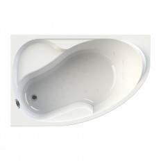 Акриловая ванна Радомир Амелия 160x105 L, с рамой-подставкой (1-01-0-1-1-017)