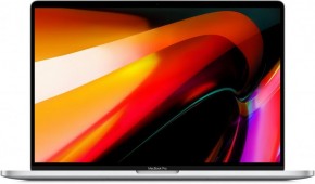 Apple MacBook Pro 16 [MVVL2RU/A] Silver 16" Retina {(3072x1920) Touch Bar i7 2.6GHz (TB 4.5GHz) 6-core/16GB/512GB SSD/Radeon Pro 5300M with 4GB} (Late 2019)